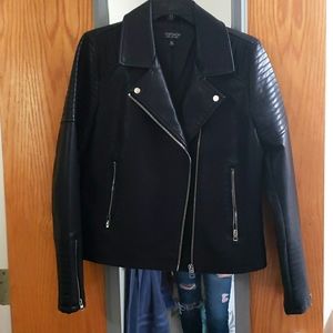 TOPSHOP Faux leather jacket